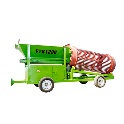 Écran à tambour à puces en bois Écran à tambour rotatif avec tension 380V/415V/440V