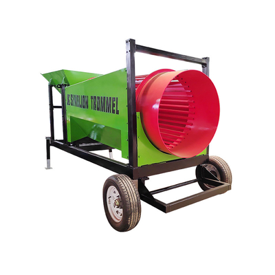 Écran à tambour à puces en bois Écran à tambour rotatif avec tension 380V/415V/440V