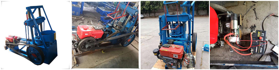 Moteur à courant alternatif Hexagon Charcoal Extrude Stick Briquette Machine avec conception 800-1000 kg par heure