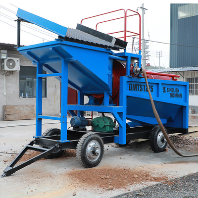 La machine à laver à écran mobile Gold Trommel
