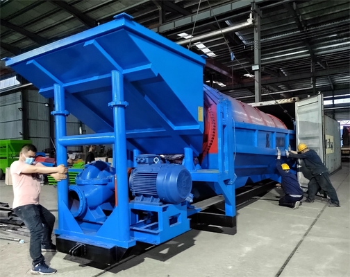 Usine de lavage à double écran pour la production de plusieurs matériaux
