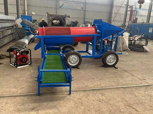 Machine de séparation de l'or avec installation diesel et guidage technique inclus