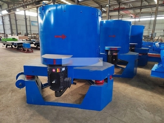 Centrifugeuse de séparation des minéraux d'acier machine de raffinage de l'or avec plusieurs options de processus