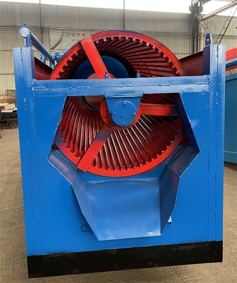 Usine de traitement de l'or à écran à tambour de capacité 1200 kg adaptée à l'exploitation minière à petite échelle