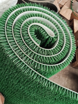 Tapis en plastique d'herbe verte pour l'exploitation minière d'or alluvial 1000*15000 mm dans une usine de fabrication