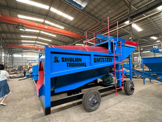 380v/415v/440v usine de traitement du minerai d'or alluvial