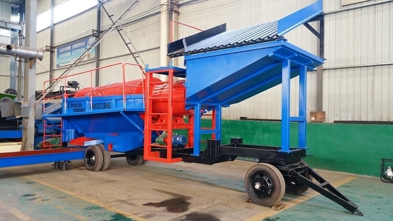 Usine de traitement des écrans à tambour pour les besoins de séparation du minerai d'or
