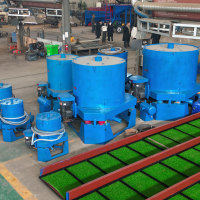 Petite machine centrifugeuse d'or pour un raffinage facile et une connexion à écran Trommel sur le marché