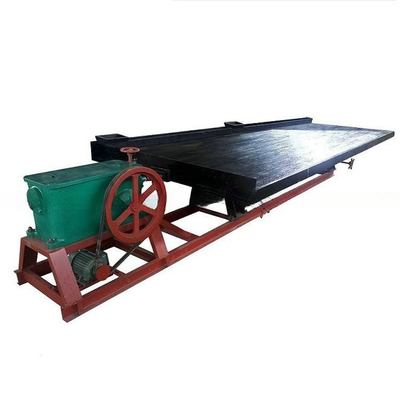 0.5-1.2 tonnes par heure Petite table de secouette d'or pour séparer le minerai d'or Multifonctionnelle