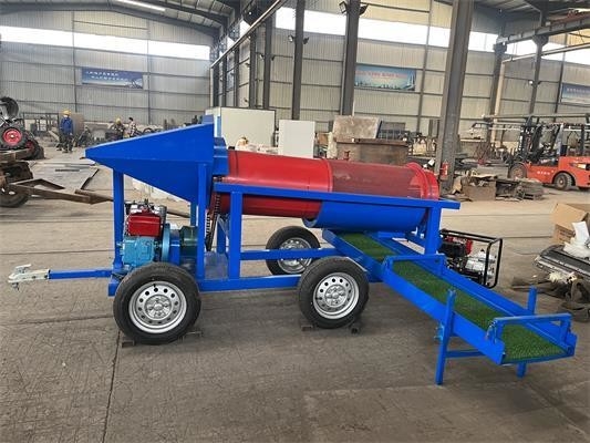 Petite usine miniature de transformation d'or de 5 tonnes pour la séparation par gravité de l'or alluvial