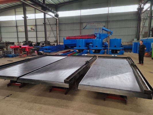 Fabricant de 650 kg de capacité Machine à laver portable pour le raffinage de l'or pour le Ghana