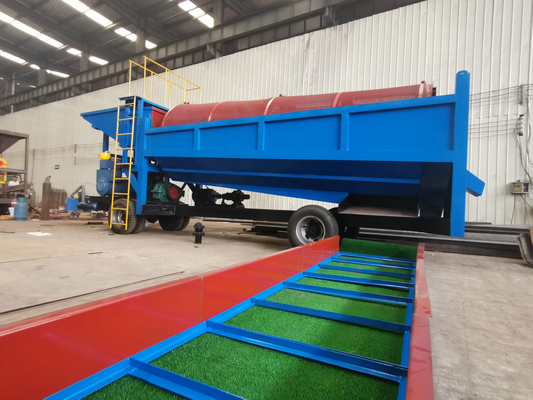 Équipement d'extraction d'or alluvial écran à trommel filet de fil d'écran avec support technique