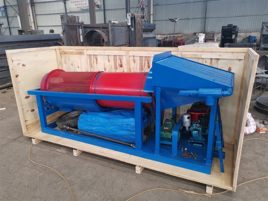 Équipement d'extraction d'or à l'échelle de 10 tonnes Machine de lavage d'or alluvial avec 98% d'efficacité
