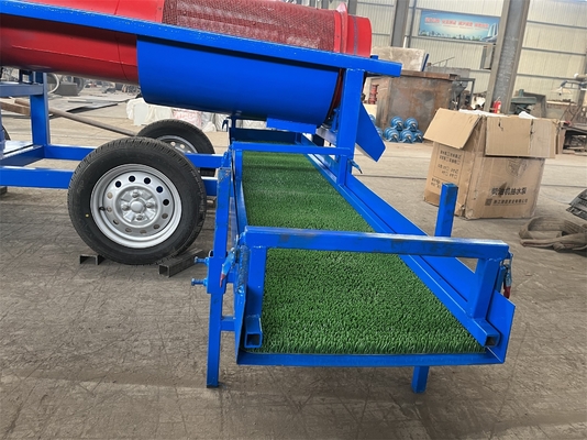 620 KG Minage d'or Tambour machine d'alimentation Taille inférieure à 300 mm Portable