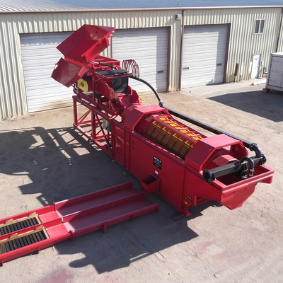 220V/380V Voltage Sand Mine d'or Laveuse à écran à tambour avec fonctionnement facile