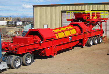220V/380V Voltage Sand Mine d'or Laveuse à écran à tambour avec fonctionnement facile