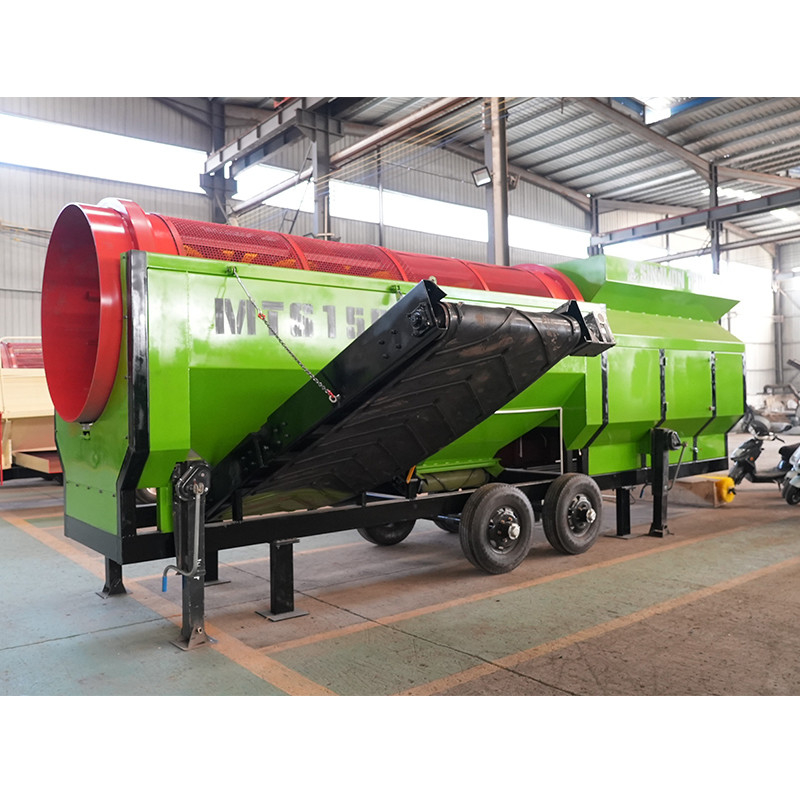 9.4*2.2*2.9M Tissus de revêtement de sol pour le recyclage et les déchets de construction