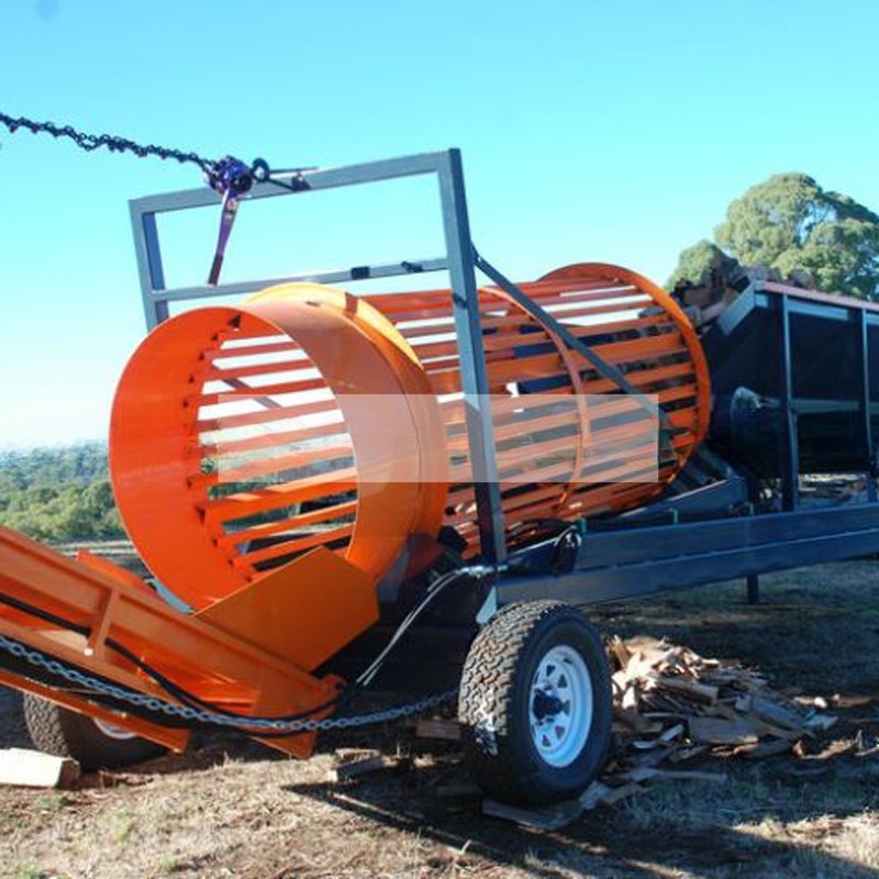 1 à 200 tonnes par heure Capacité type rotatif copeaux de bois déchets bois de chauffage tambour