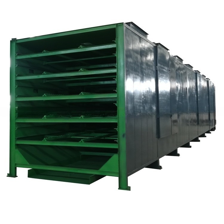 Sécheuse de plateforme à 6 couches Solution de séchage avancée pour la production de briquettes de charbon
