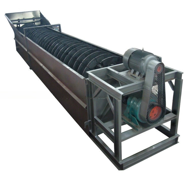 2.7 KG Capacité énergétique Minage de gravier de sable de pierre à double spirale de type à vis lave-sable