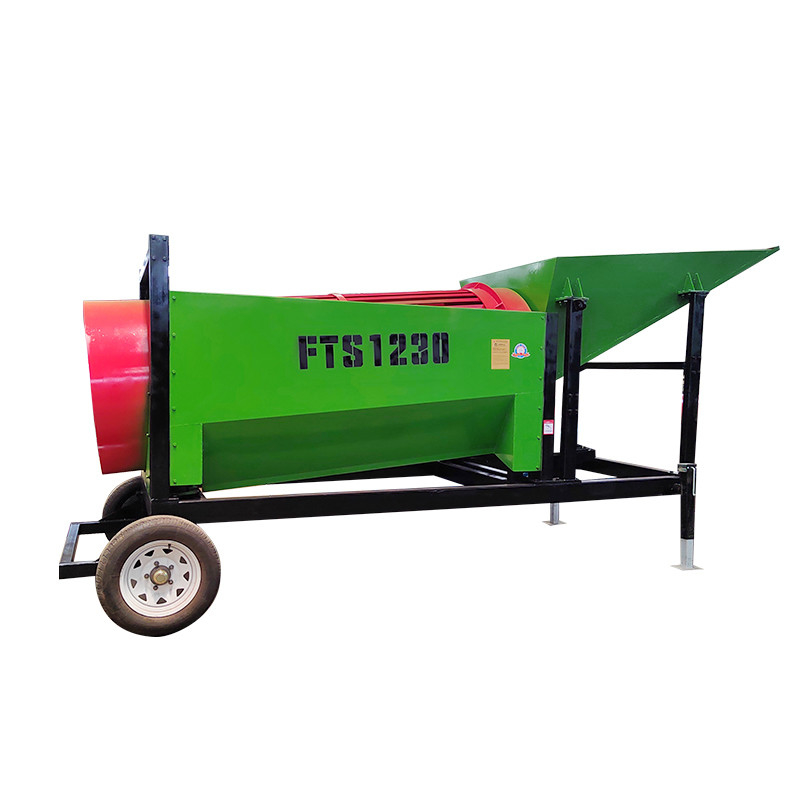 Écran à tambour mini-mobile économe en énergie lourd pour machine d'extraction d'or alluvial