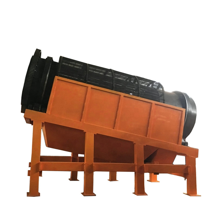 380v/415v/440v Voltage machine à tambour rotatif de tamisage du sable pour le dépistage des pierres de mine
