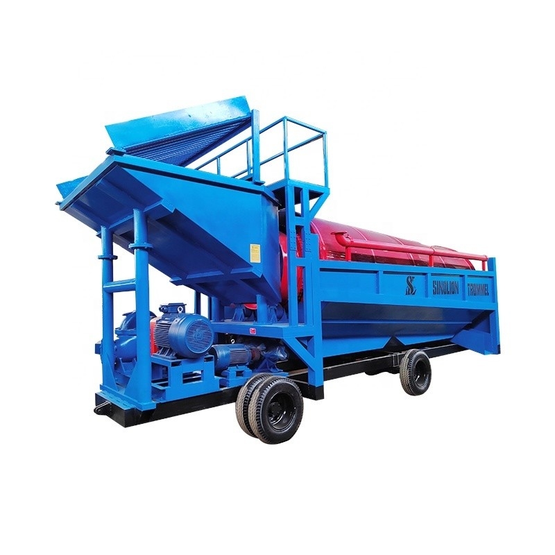 Équipement d'extraction d'or alluvial mobile de type portable avec séparateur de gravité