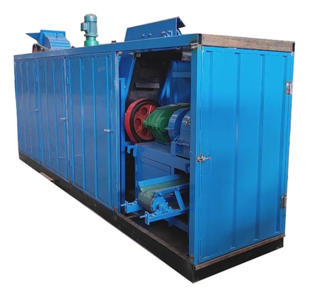 0.8-1.5 t/h Capacité ligne de briquette au charbon de coco bleu avec installation gratuite