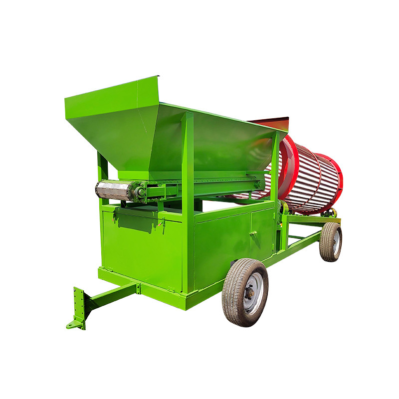Écran à tambour à puces en bois Écran à tambour rotatif avec tension 380V/415V/440V