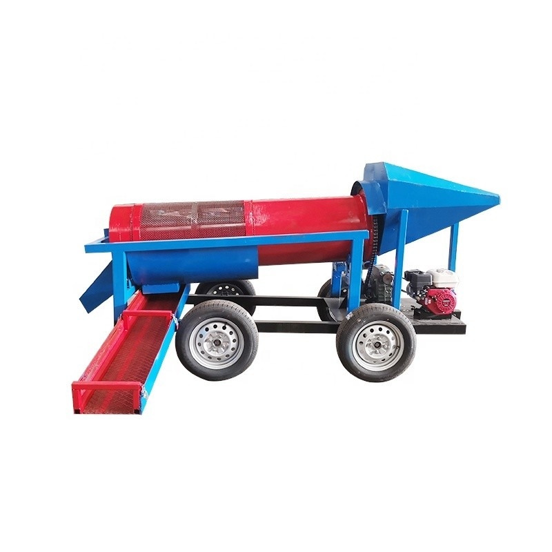 Mini-échelle 220V 5 à 10 tonnes usine de lavage d'or alluvial